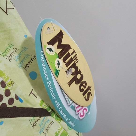 Kermit the Frog Muppets Scrub Top Size L NWT - Picture 6 of 7